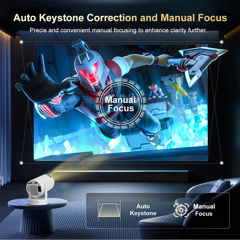 Proyector HY300 Full Hd Android +Control