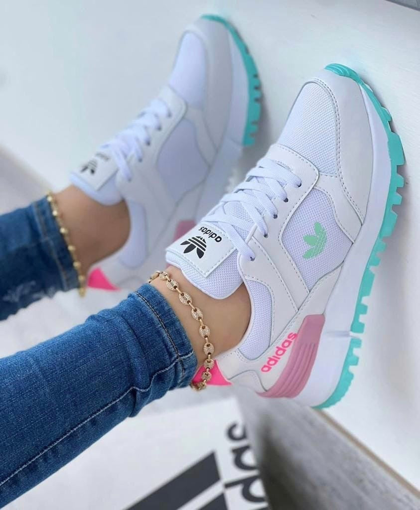 Tenis Adidas Trebol Dama