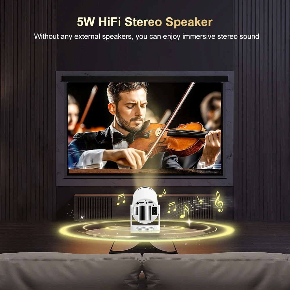 Proyector HY300 Full Hd Android +Control