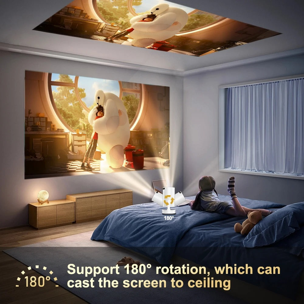 Proyector HY300 Full Hd Android +Control