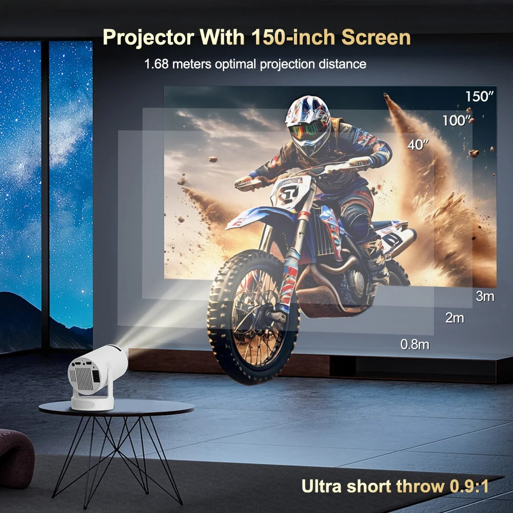 Proyector HY300 Full Hd Android +Control