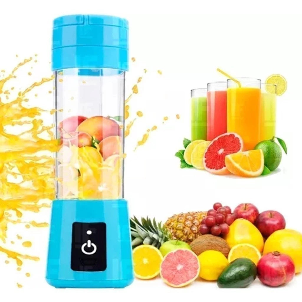 Mini licuadora portátil Shake de 6 cuchillas + cable USB
