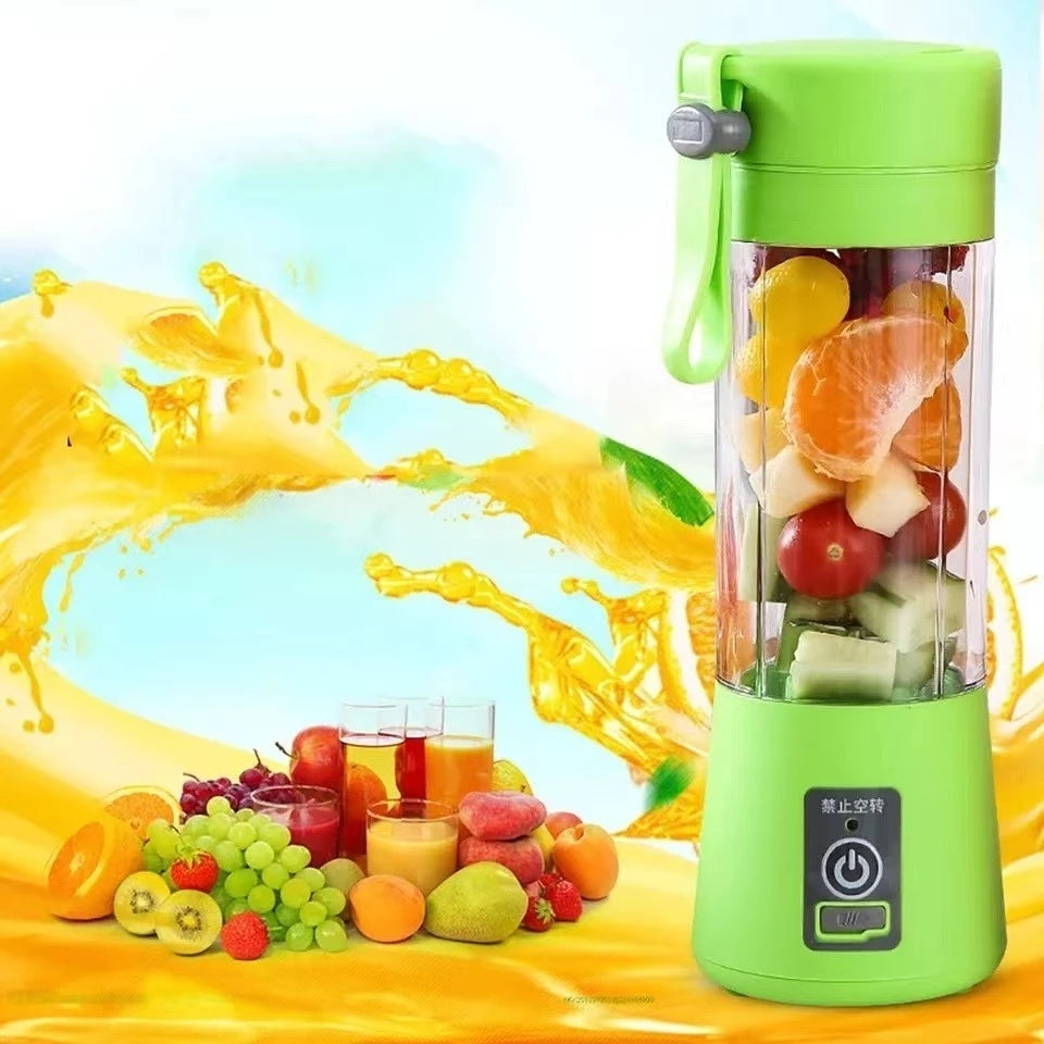 Mini licuadora portátil Shake de 6 cuchillas + cable USB