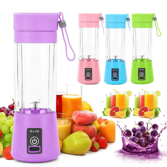 Mini licuadora portátil Shake de 6 cuchillas + cable USB