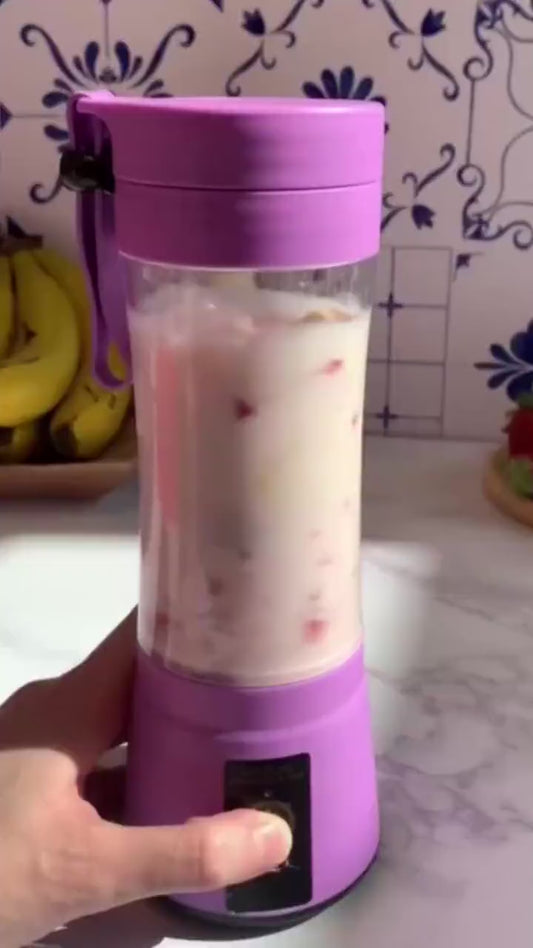 Mini licuadora portátil Shake de 6 cuchillas + cable USB